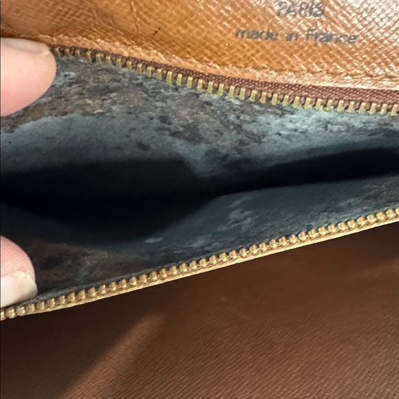 Louis Vuitton Black and Brown Monogram Satchel - Picture 13 of 13